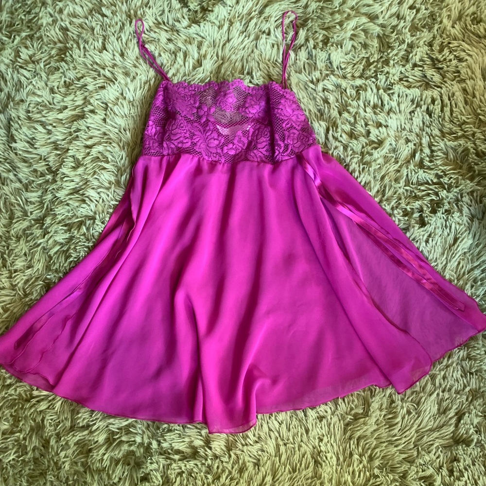 Pink lingerie slip/night dress